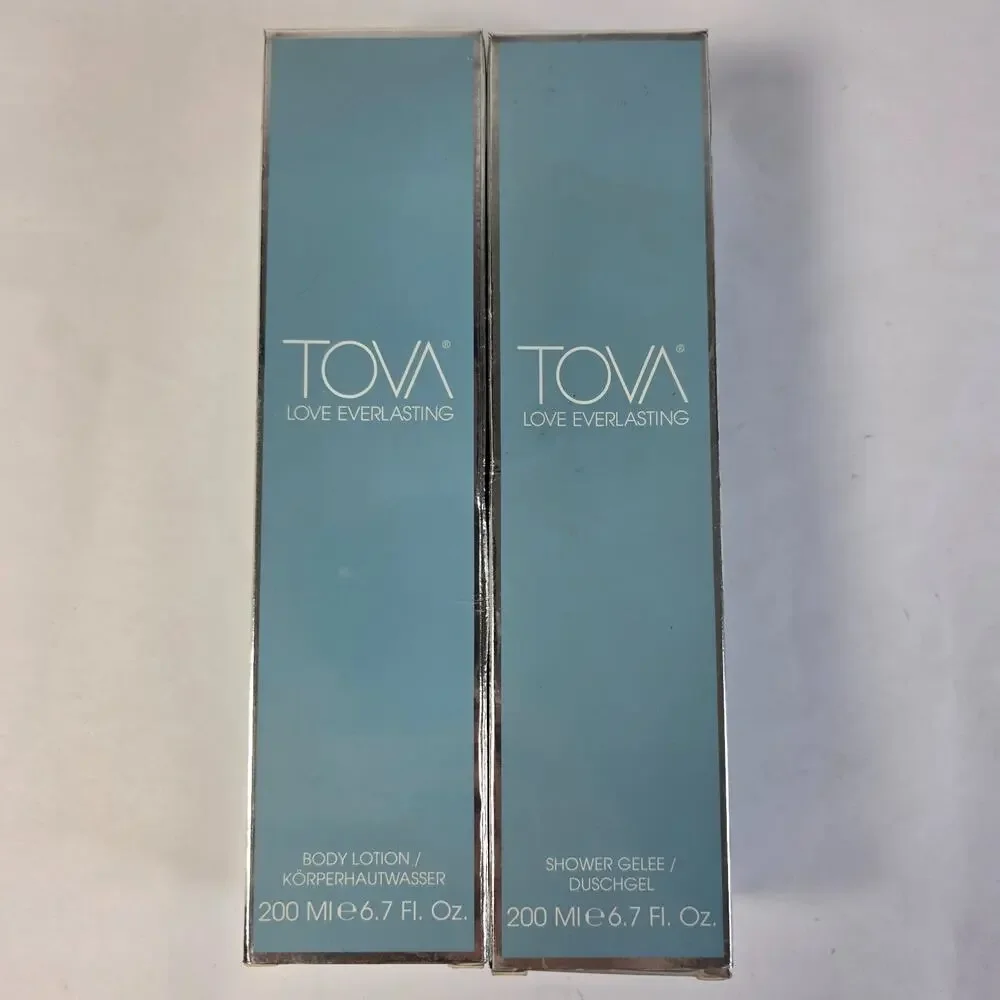 TOVA Love Everlasting Body Lotion & Shower Gelee Set 6.7 Oz Beverly Hills New